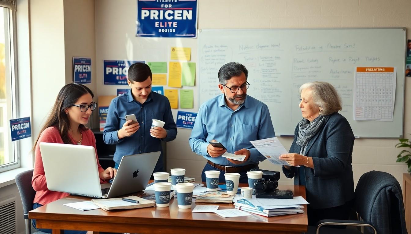 the most costly item for most political campaigns is